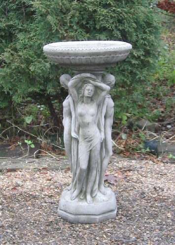 KBB33 Three Graces Bird Bath KBB33 Three Graces Bird Bath